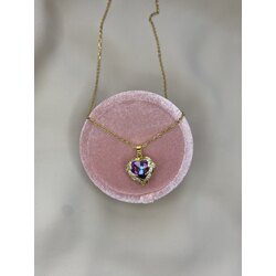Ocean Heart Necklace 