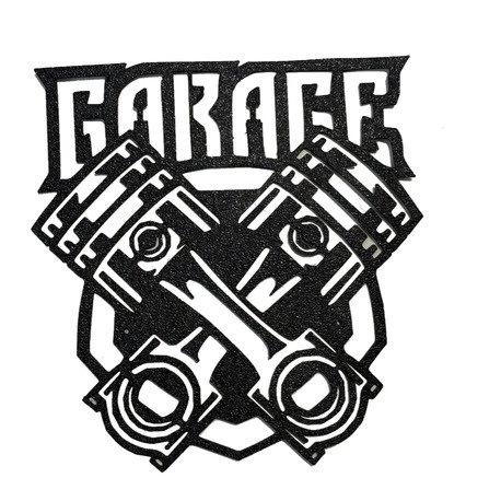 Garage Piston 2D Duvar Dekoru