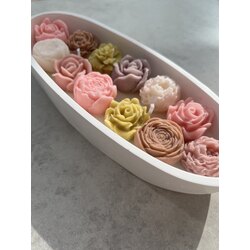 Flovers candle
