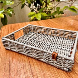 Rattan tepsi