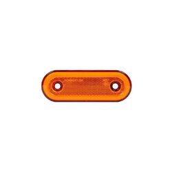 Neon Ledli Oval Yan Kasa Lambası Sarı 12-24v