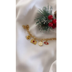 Tasarım Zarf charm bileklik