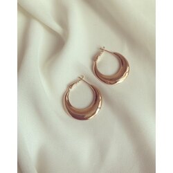 Oval Küpe