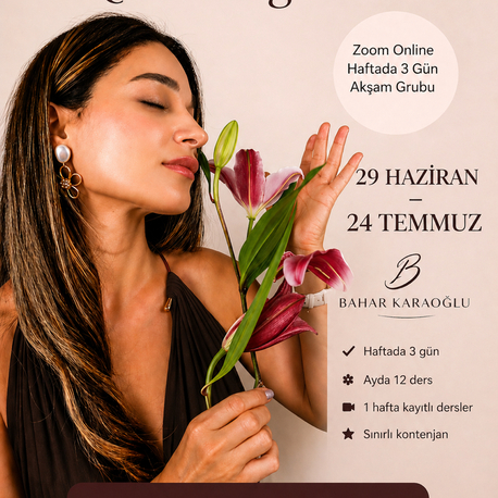 29 HAZİRAN 24 TEMMUZ FACEYOGA ZOOM DERSLERİ