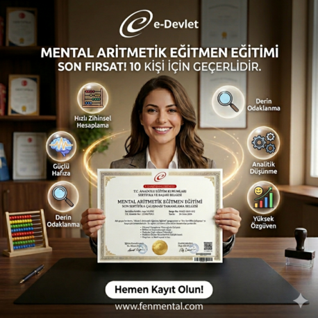 Mental Aritmetik Eğitmen Eğitimi