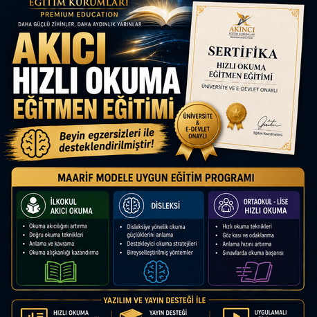 Hızlı Okuma eğitmen eğitimi