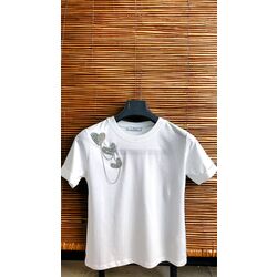 taşlı love tshirt