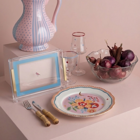 Bird Tray Blue 