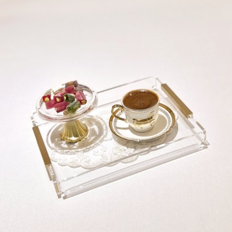 GOLD LINE TRAY -S- (Küçük Boy)