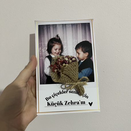 Bu çiçekler senin için