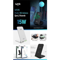 Link Tech kablosuz şarj standı