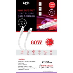 Link Tech TYPE-C şarj kablosu