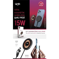 Link Tech şarj pedi