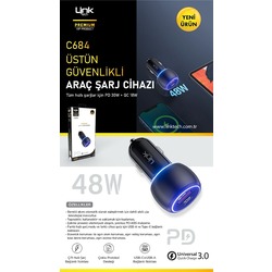 Link Tech Araç şarj cihazı