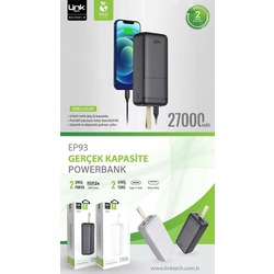 Link Tech 27000 mAh powerbank