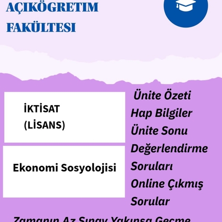 EKONOMI SOSYOLOJİSİ 