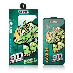 GO-DES 9D FULL COVER  SİYAH TEMPERLİ EKRAN KORUYUCU