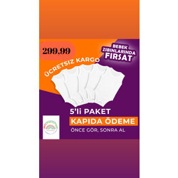 5 Li Bebek Body %100 Pamuk Kumaş 