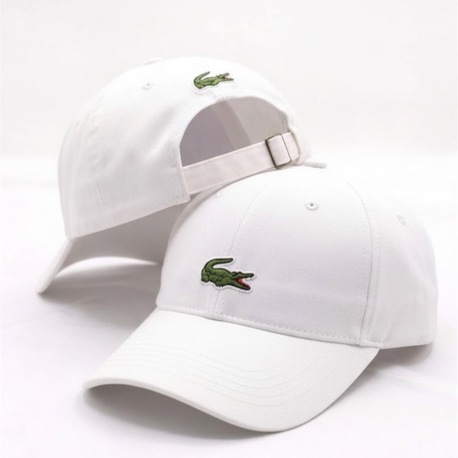 Lacoste Nakış Logolu Beyaz Unisex Şapka