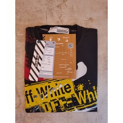 Off White %100 Cotton Tee