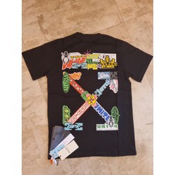 Off White %100 Cotton Tee