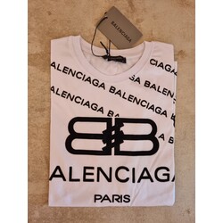 Balenciaga Jacquard %100 Cotton Tee