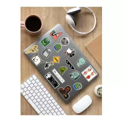 Internet Laptop Notebook Tablet Sticker Set Sticker Set - ARSET32B