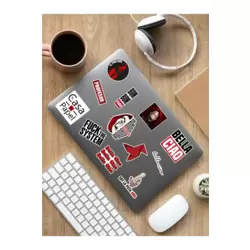 La Casa De Papel Laptop Notebook Tablet Sticker Set Sticker Set - ARSET26A