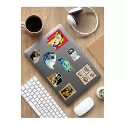 Art Sanat Laptop Notebook Tablet Sticker Set Sticker Set - ARSET32V