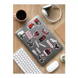 Lucifer Laptop Notebook Tablet Sticker Set Sticker Set - ARSET29D