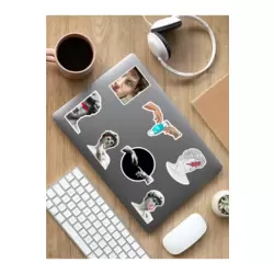Art Sanat Temalı Laptop Notebook Tablet Sticker Set 2 - ARSET1B