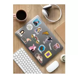 Friends Laptop Notebook Tablet Sticker Set Sticker Set - ARSET32D