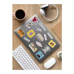 Friends Laptop Notebook Tablet Sticker Set Sticker Set - ARSET27A