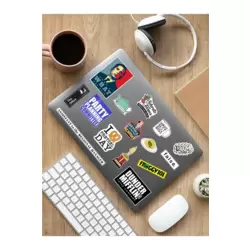 The Office Laptop Notebook Tablet Sticker Set Sticker Set - ARSET32M