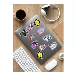 Among Us Temalı Laptop Notebook Tablet Sticker Set - ARSET5A
