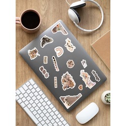 40F - Vintage & Retro Temalı Laptop Notebook Tablet Sticker Seti