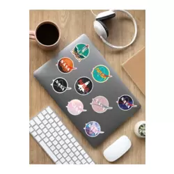 Nasa Temalı Defter Ajanda Planner Laptop Notebook Tablet Sticker Set - ARSET7B