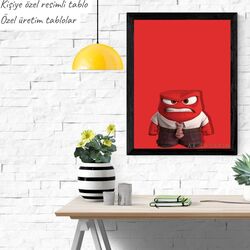(KİŞİYE ÖZEL  RESİMLİ TABLO)( ÖZEL TASARIMLI TABLOLAR)21x30  ÇERÇEVELİ