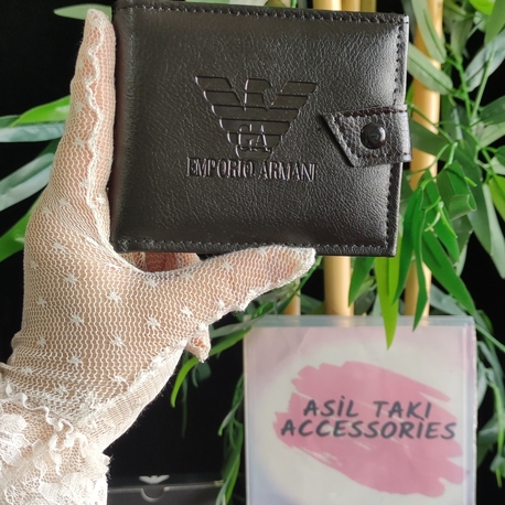 59 - Minimal İnce Erkek-kadın - Unisex Kartlık | Hafif, Şık ve Günlük Kullanım – Siyah