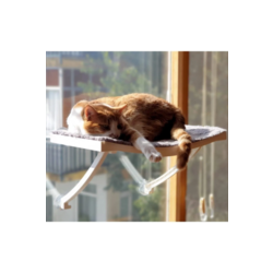 VANTUZLU CAM KEDİ YATAĞI