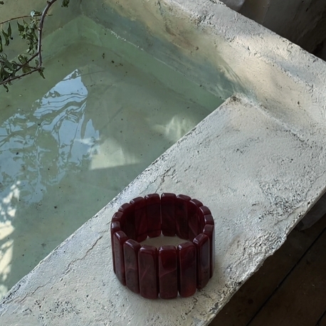 AURİZ BORDO BİLEKLİK