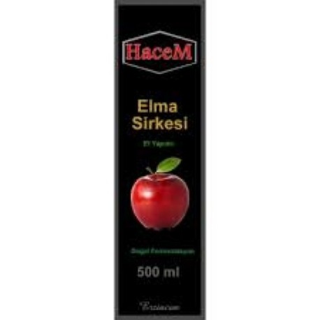 Doğal Elma Sirkesi, 500 ml.  (ÜCRETSİZ KARGO)