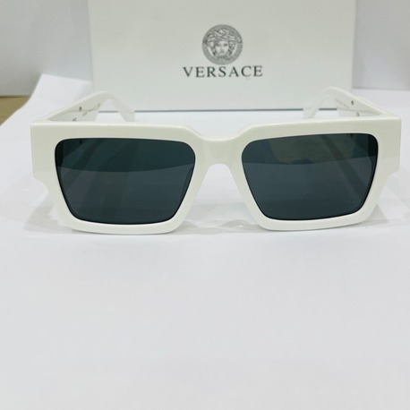 VERSACE BEYAZ ÇERÇEVE SİYAH ŞEFFAF CAM