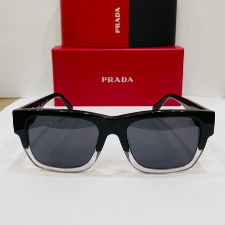 PRADA SİYAH ÇERÇEVE SİYAH ŞEFFAF CAM