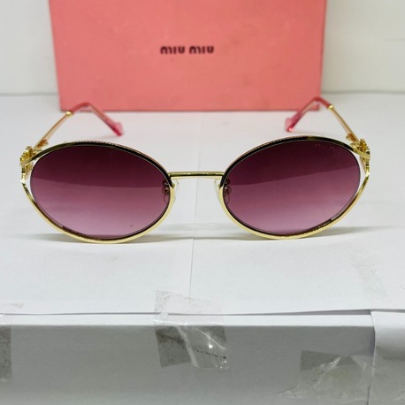 MIU GOLD ÇERÇEVE KIRMIZI ŞEFFAF CAM