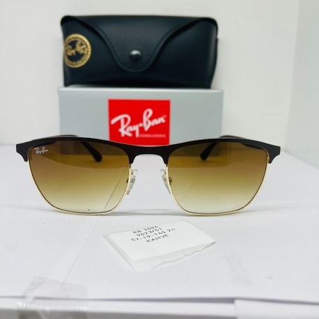 RAYBAN RB-3686 SİYAH ÇERÇEVE KAHVE CAM