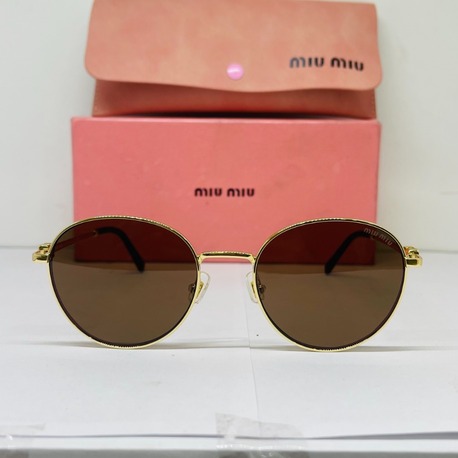  MIU GOLD ÇERÇEVE KAHVE ŞEFFAF CAM