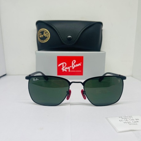 RAYBAN RB-3673-M SİYAH ÇERÇEVE YEŞİL CAM ERKEK