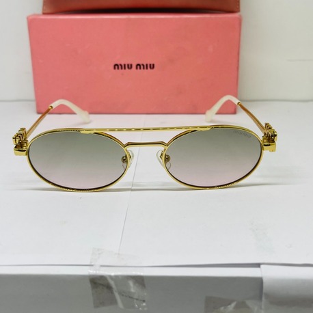 MIU GOLD ÇERÇEVE ŞEFFAF CAM