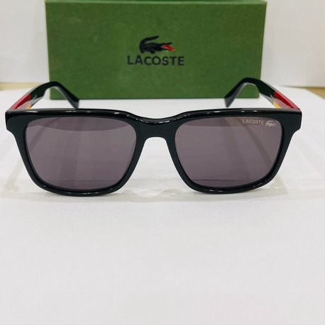 LACOSTE SİYAH ÇERÇEVE SİYAH ŞEFFAF CAM